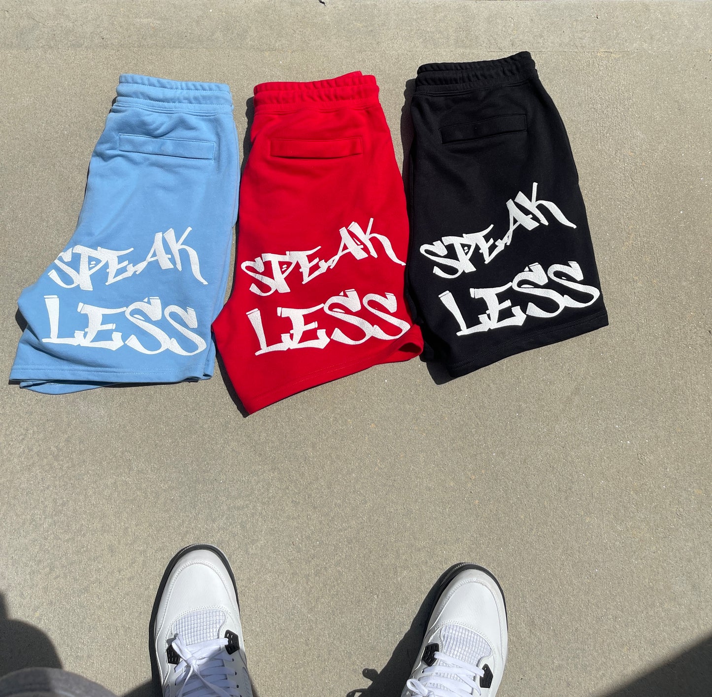 French terry shorts