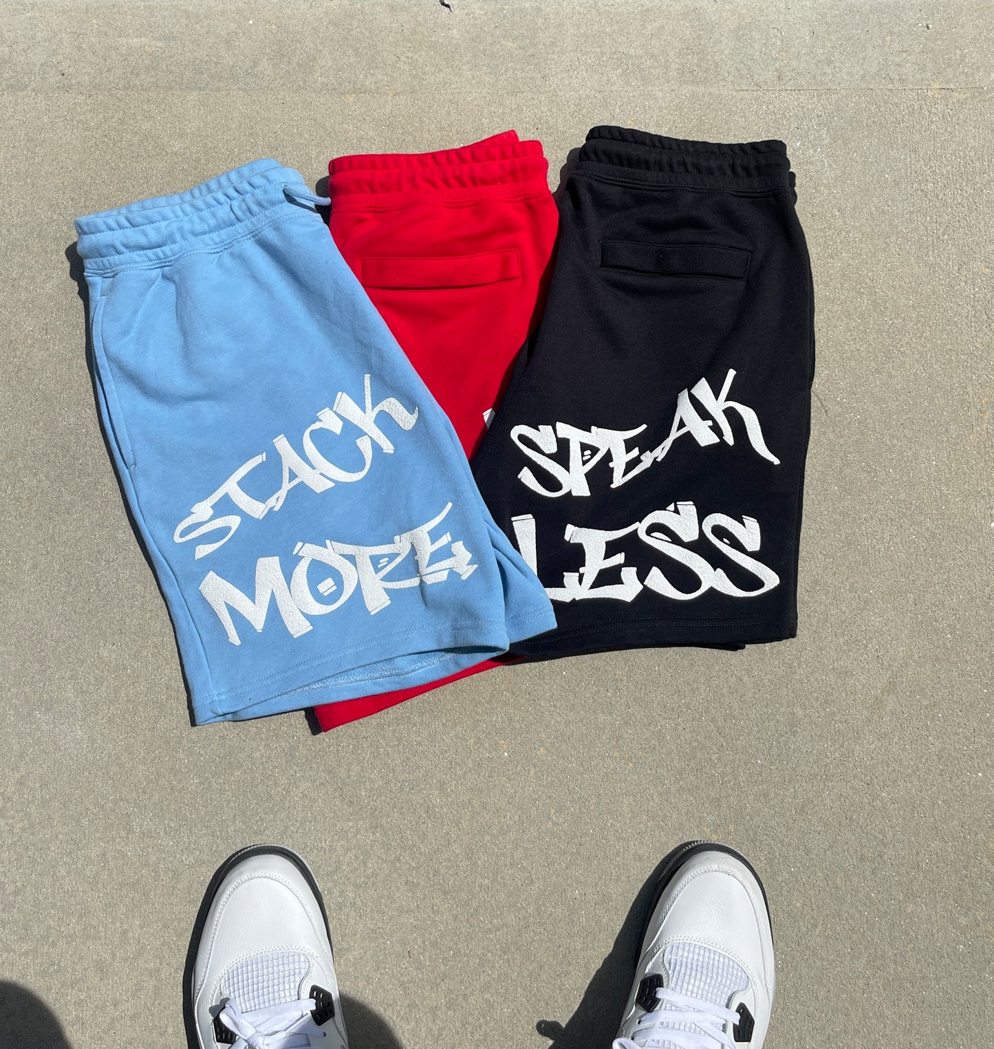 French terry shorts